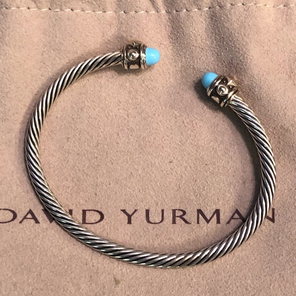 David Yurman Jewelry - David Yurman Renaissance bracelet turquoise